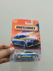 Matchbox 2023 BMW i4 Police Sedan