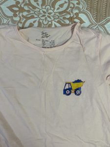 A Pink T-shirt Cum Nigthy