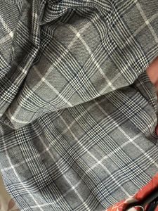 Gray plaid suit set