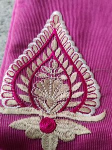 Beautiful Pink Saree