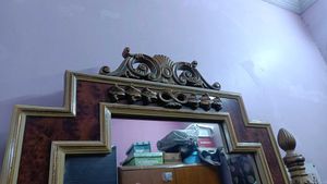 Queen Size Double Bed With Dressing Table.