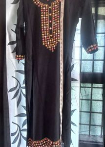 Elegant Black Kurta Set