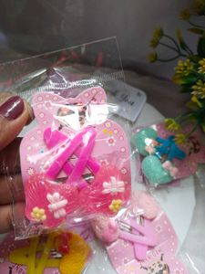 Cute Kids&#39; Hair Clips - Set of 5