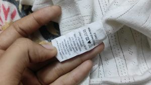 White Knit Top - Size S