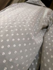 Girls Flared Balloon Shirt Style Top (Lavender)