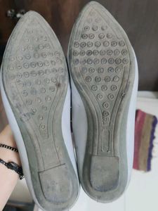 Grey Bellies With Stone Embellishments