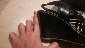 4 Inch Black Heels