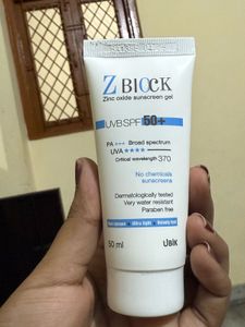 Premium Z Block Sunscreen Gel SPF50+