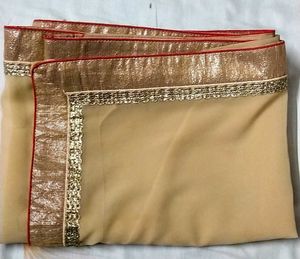Red &amp; Gold Sari Blouse