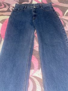 High waisted Blue Jeans