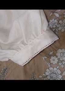White Puff Top