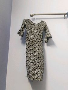 Floral Print Midi Dress