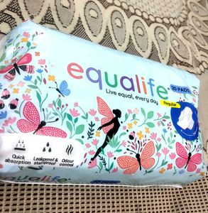 Equalife Regular Pads - 20 Count