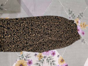 Paisley Print Casual Pants