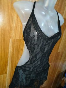 Beautiful See-through Mini Dress 17aug15