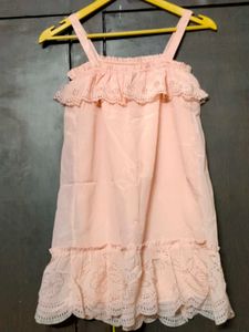 Peach Dress