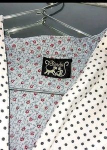 Polka Dot Peplum Top