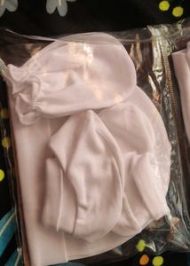 New Todcare Baby Set(White Gown,Cap,Socks,Gloves)