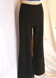Shein Black Flare Leg Trousers