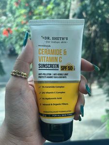 Dr. Sheth&#39;s Ceramide &amp; Vitamin C Sunscreen