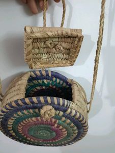 African Raffia Bag