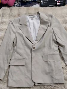 H&amp;M Cream Blazer
