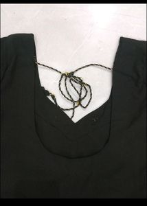 Black Colour Hot Kurti