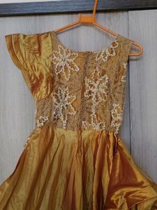 Gold Ethnic Gown