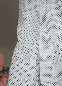 Patterned Button-Down Shirt