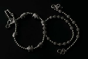 Elephant Charm Anklet- COMBO