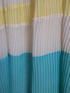 Pleated Dress With Inner Lining
