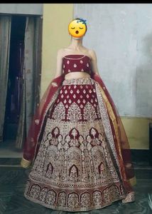 New Un - Stiched Bridal Lehenga