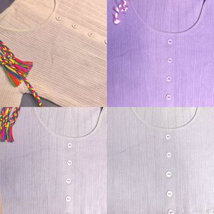 Button-Down Ribbed Top Bundle