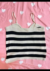 Savana Striped Knit Cami Top