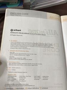 All In One English Core CBSE Class 12th