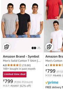 Brand New 5 Symbol T-Shirt Bundle