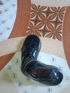 Shiny Black Dress Shoe