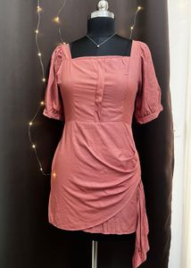 Peach Summer Dress