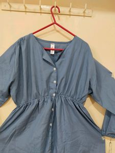 Blue Short Top