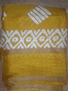 Elegant Yellow Saree