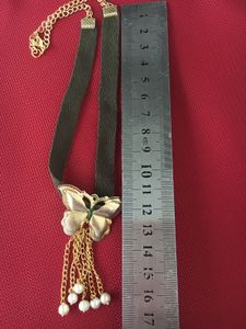 Golden Butterfly choker