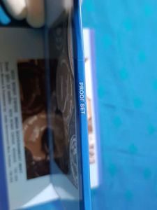 Indian Airforce Proof Set 100 Rupees And 2 Rs Coin