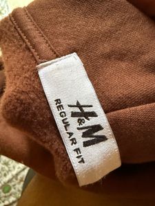 H&amp;M Brown Hoodie - Relaxed Fit