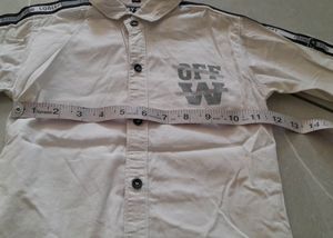 White Shirt For Kid