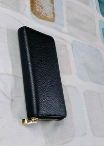 Enrico coveri Italian Brand Black Leather Wallet