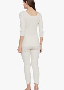 Womens Thermals Set With Mild Fleece Lining