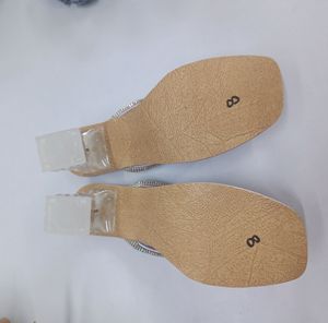 Lavender Transparent Heels (Broken)