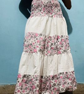 Floral Cotton Skirt 🎀🌸🌷