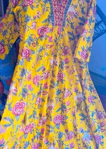 Floral Print Kurta Set