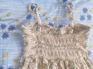 Floral Sundress with Tie Straps